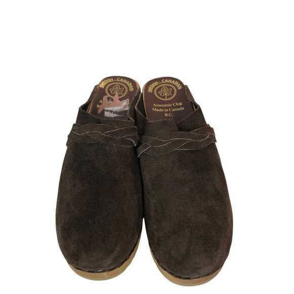 NWOT Swedish - Canadian Anatomic Wooden Clogs Made In Canada Size 39 (8) - Picture 2 of 6